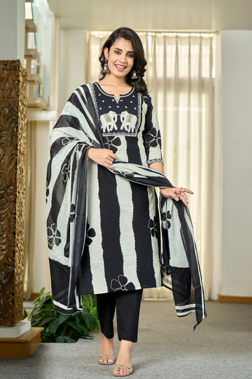 Black Royal Stripe