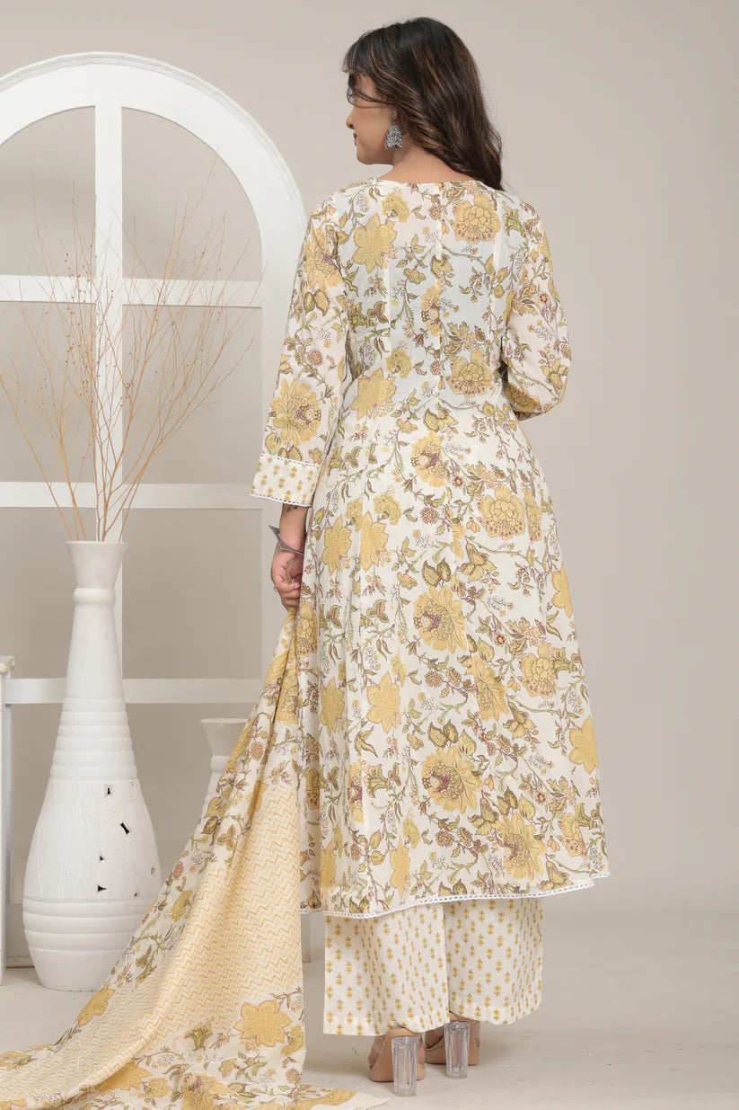 Noor-E-Gul Anarkali Set