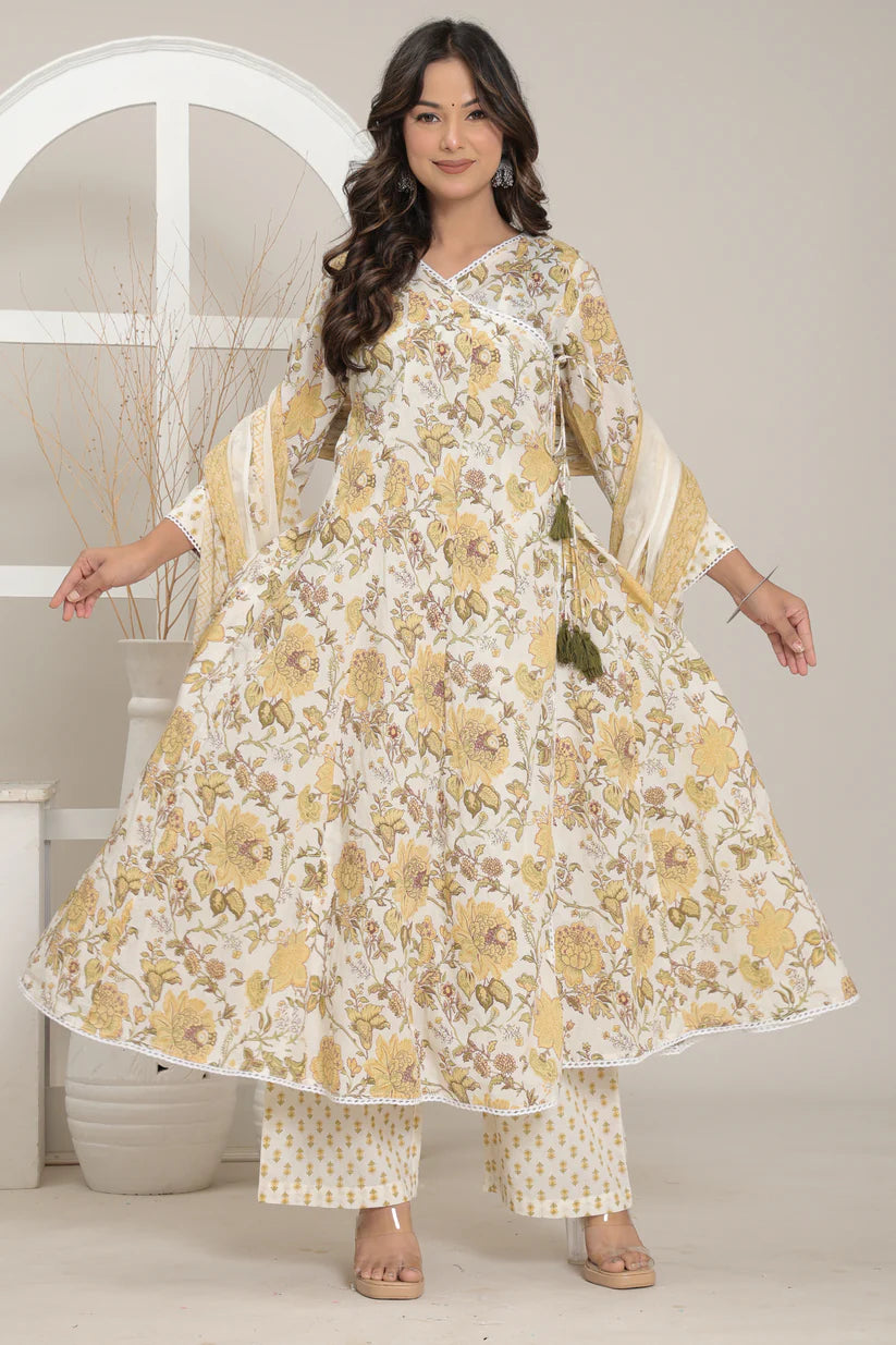Noor-E-Gul Anarkali Set