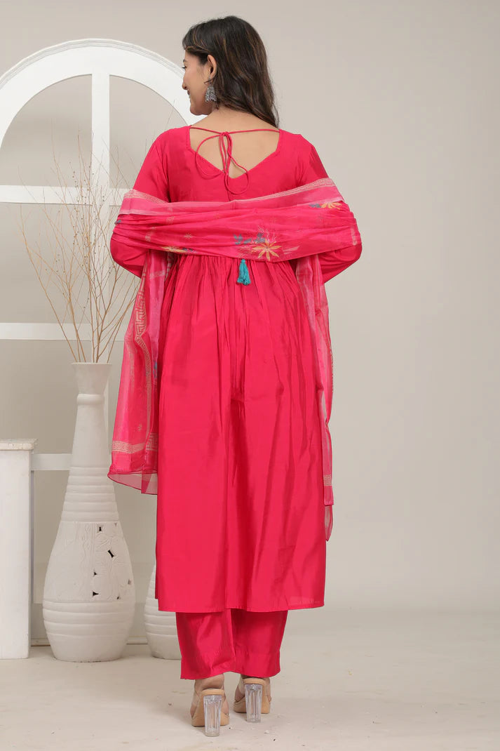 Gulab Tara Anarkali Set