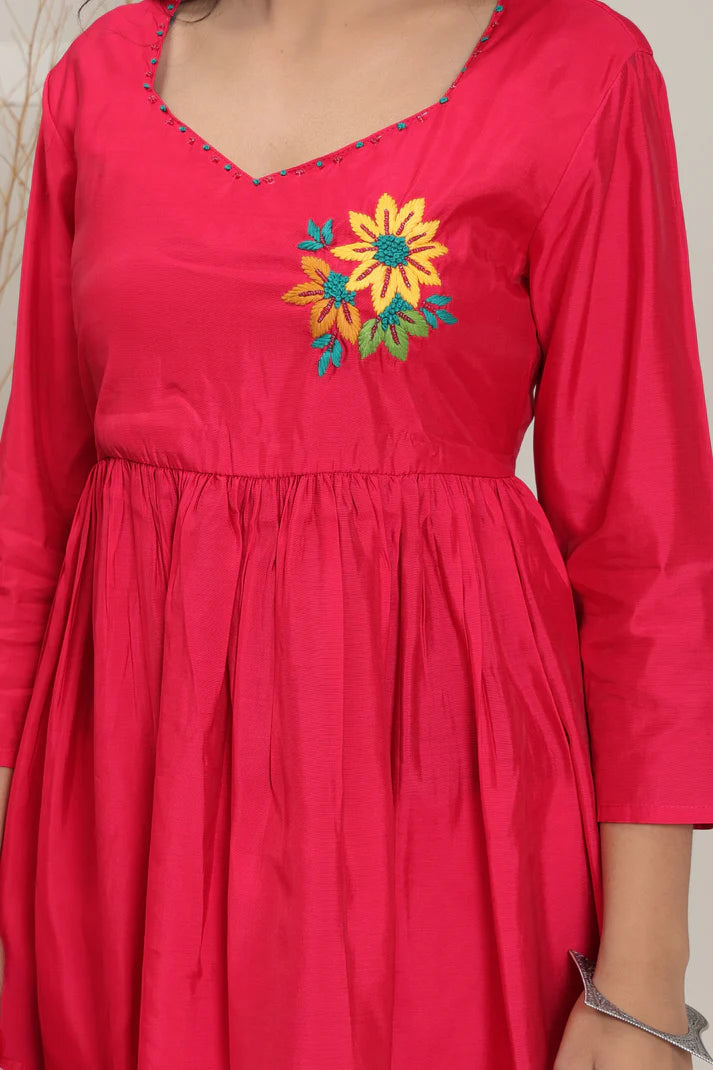 Gulab Tara Anarkali Set