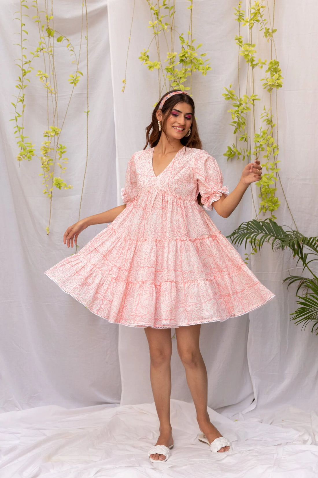 BELLA - Puffed Sleeves Dress