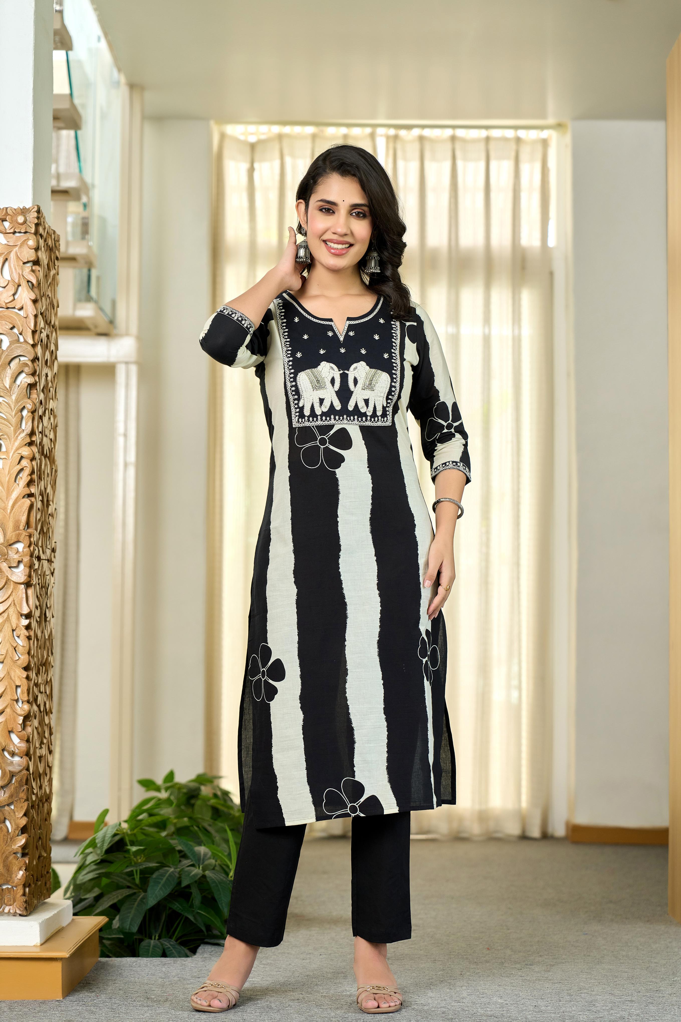Black Royal Stripe