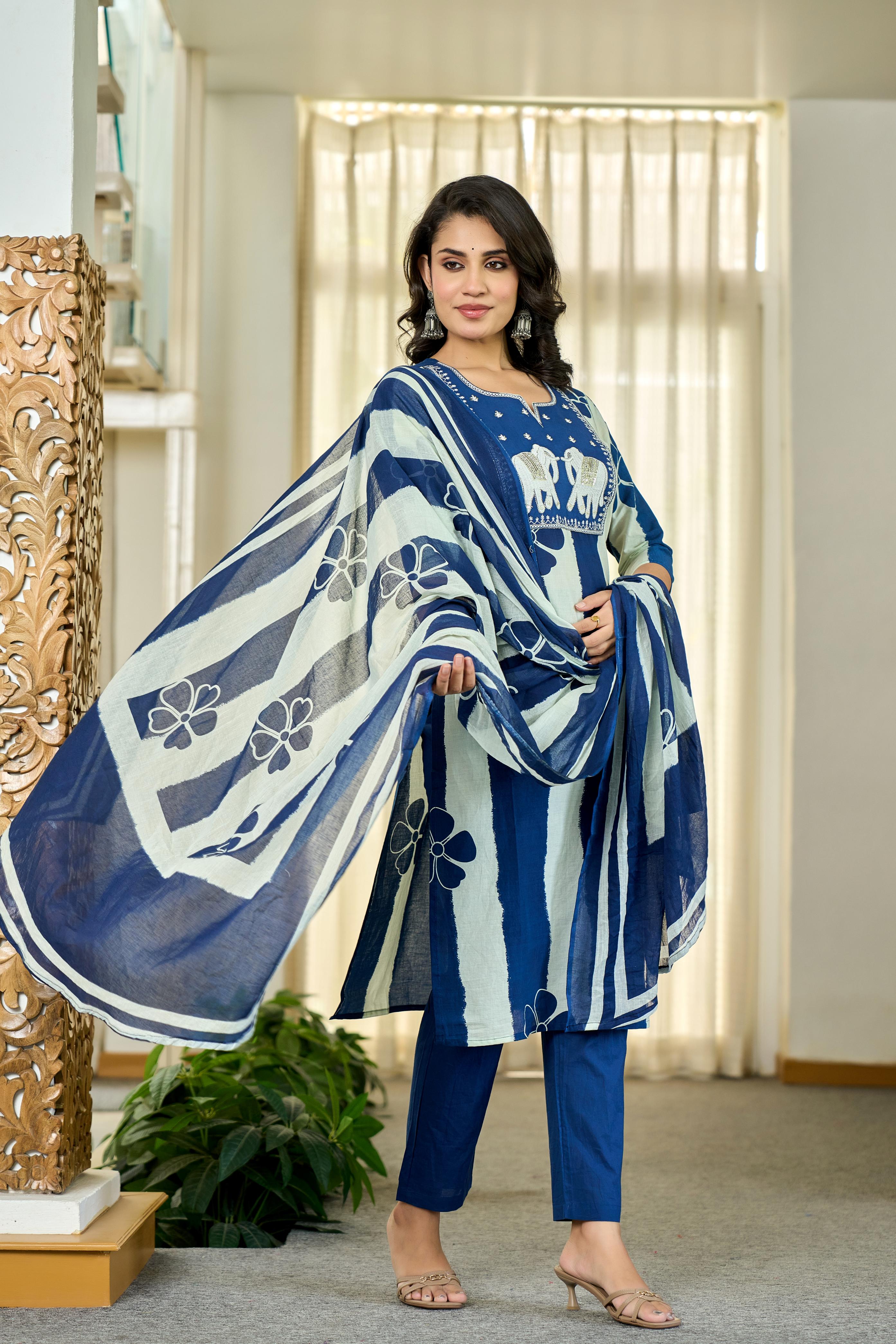 Blue Royal Stripe