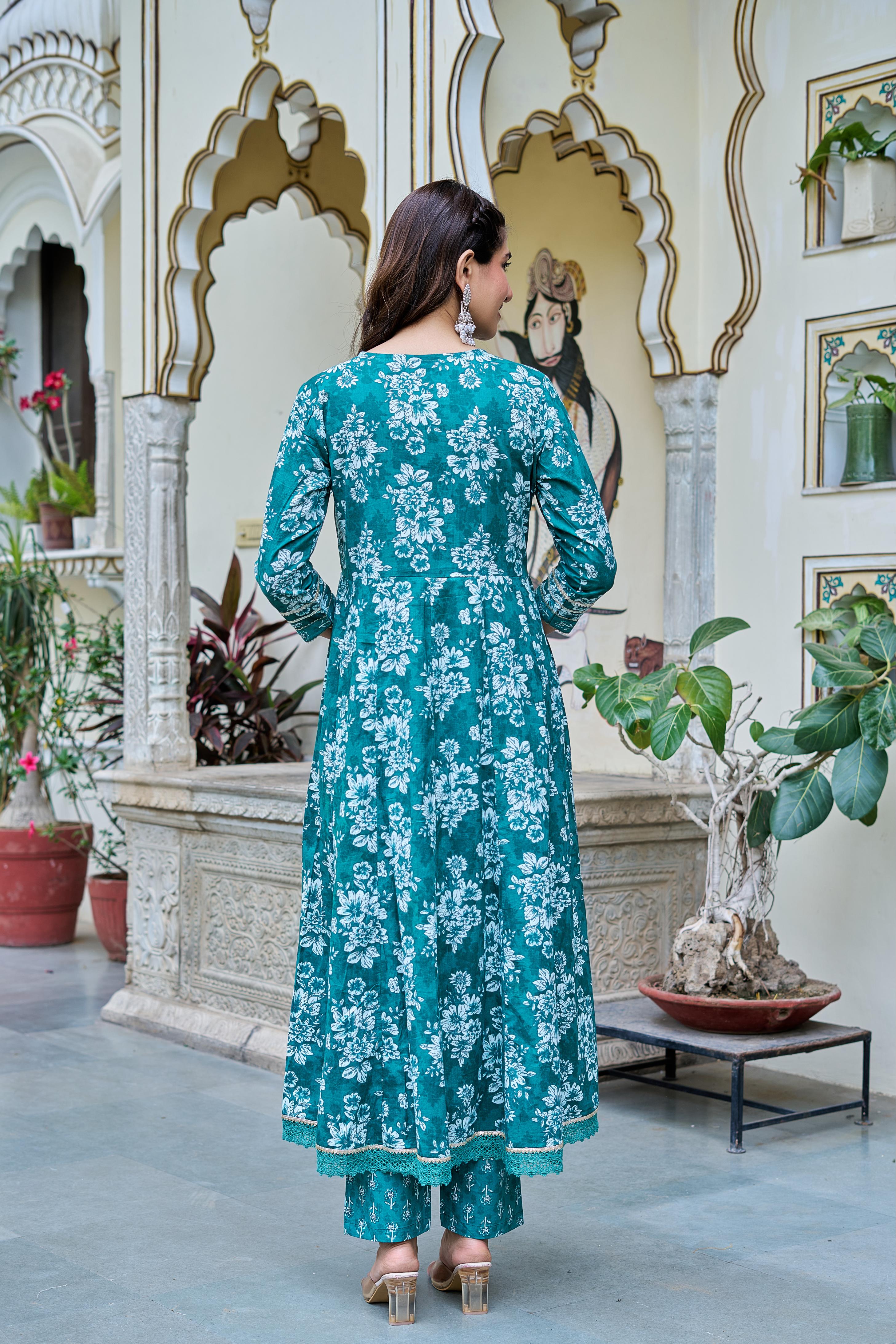 Teal Grace Suit Set
