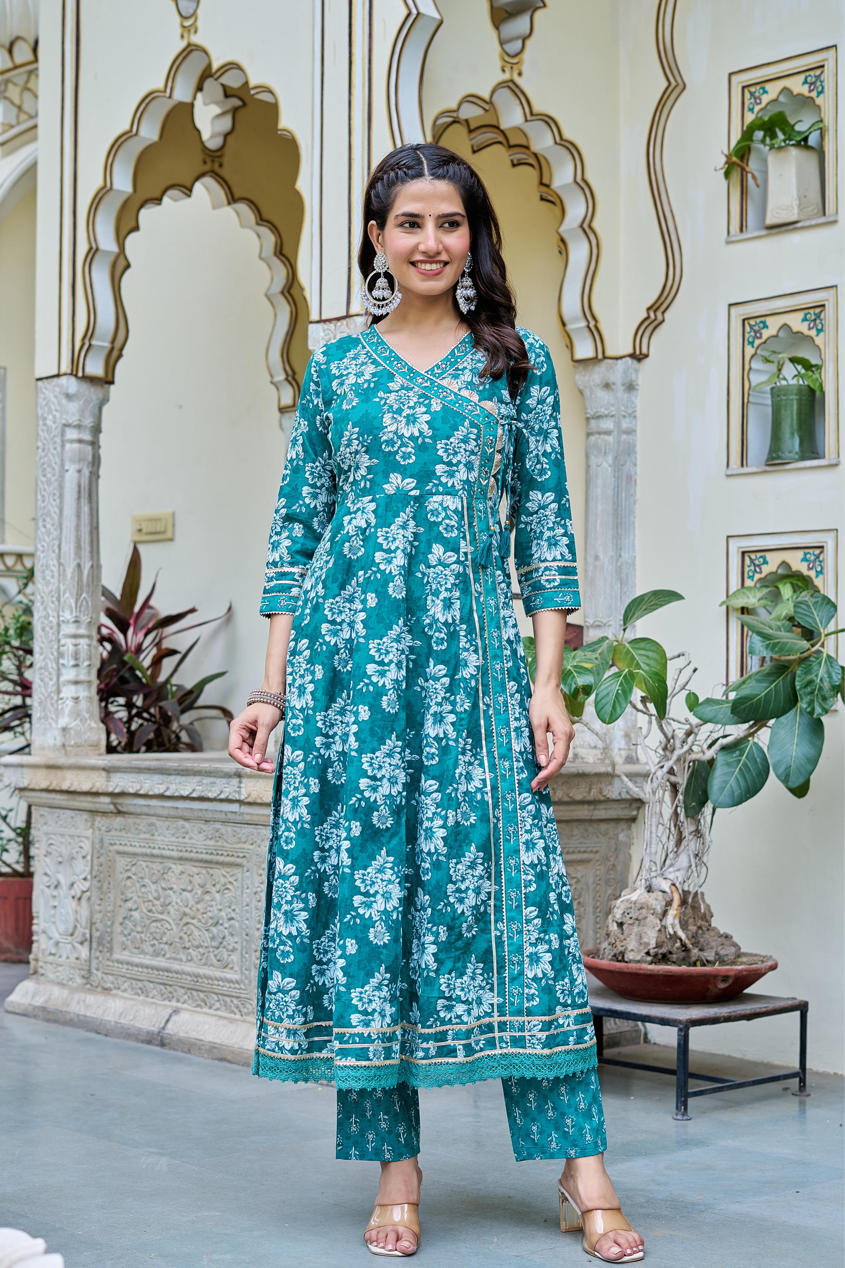 Teal Grace Suit Set