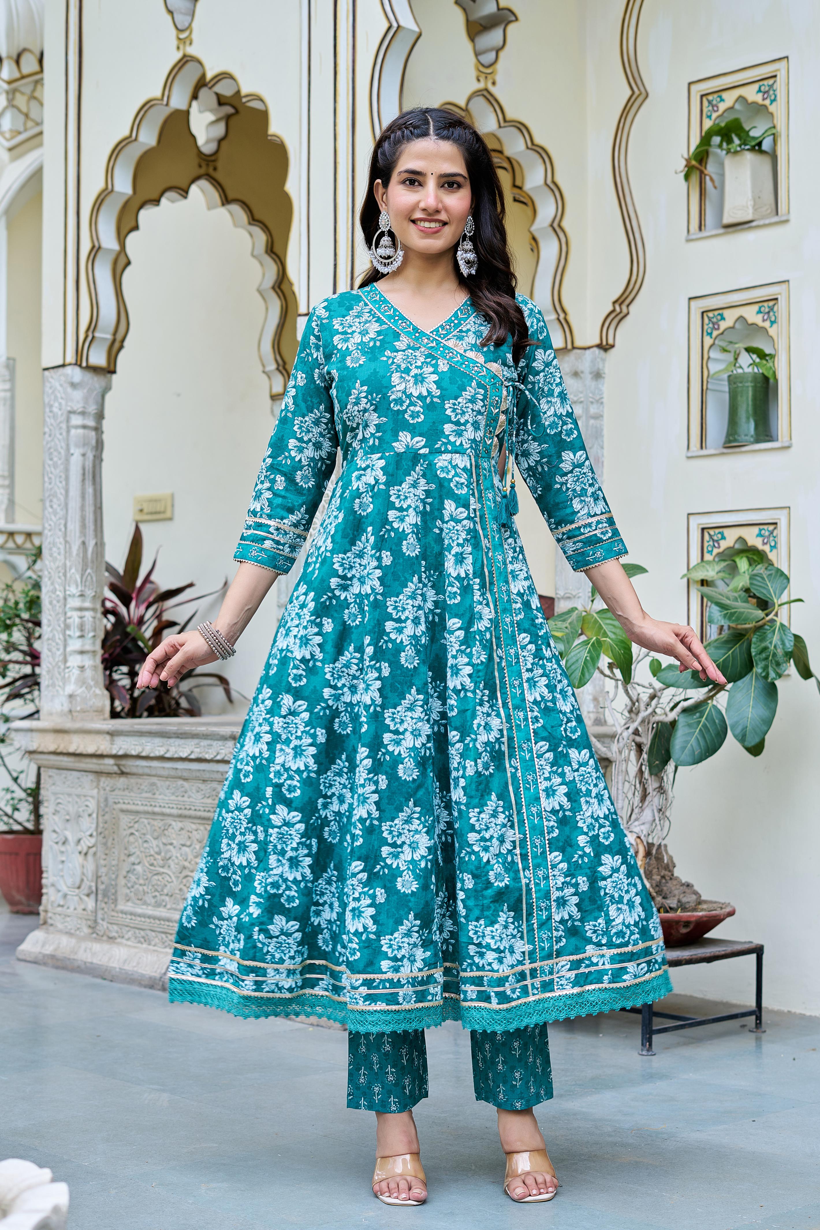 Teal Grace Suit Set