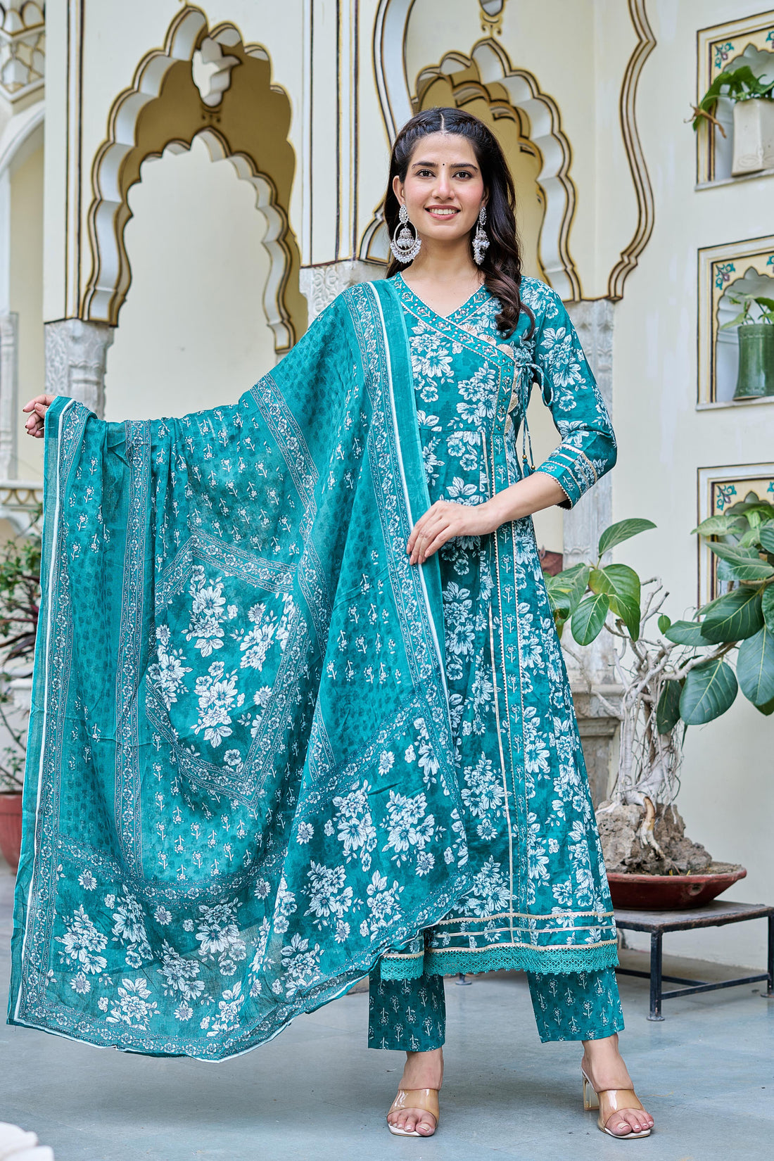 Teal Grace Suit Set