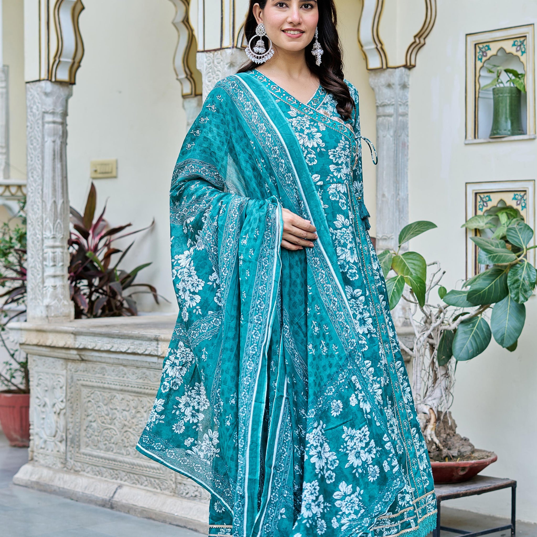 Teal Grace Suit Set