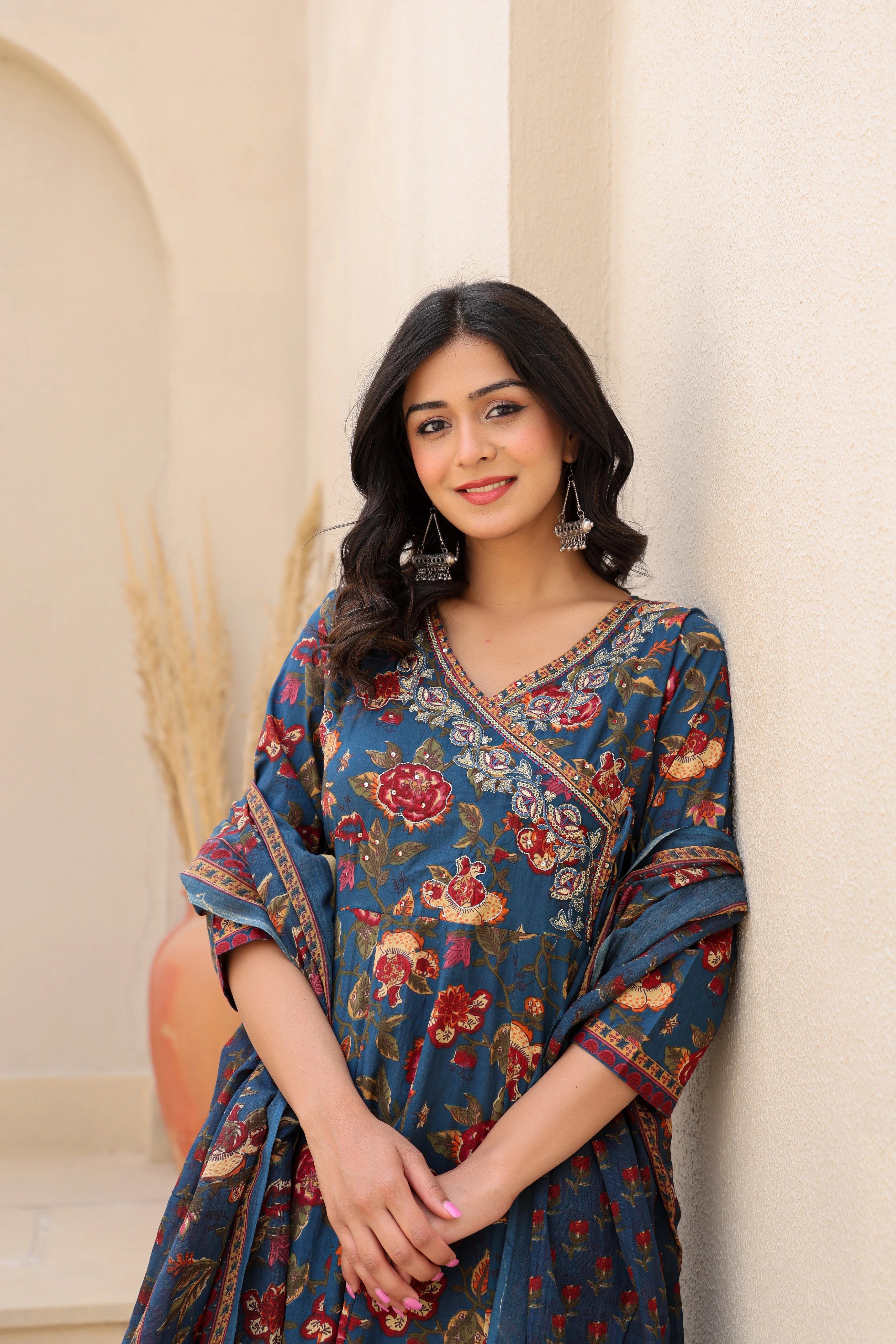 Riwaaz:- Anarkali Set with Dupatta