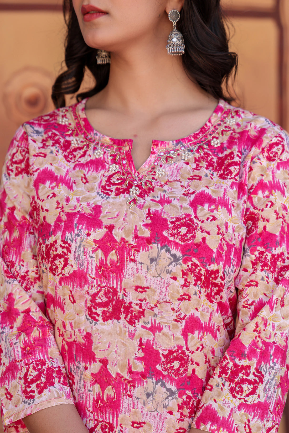 Gulabi Bloom Cotton Set